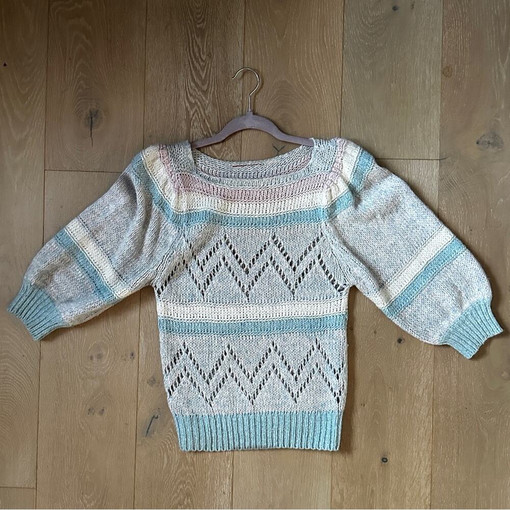 Women's Multicolor Knit Sweater